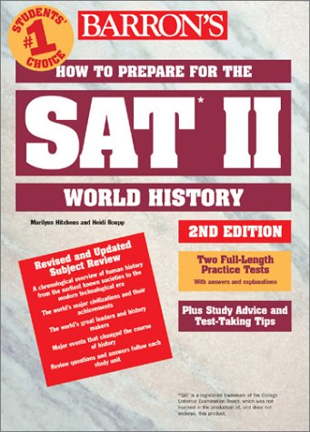 Stock image for How to Prepare for SAT II : World History for sale by The Yard Sale Store