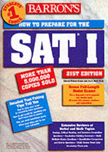 9780764113901: How To Prepare The Sat 1. 21st Edition (BARRON'S HOW TO PREPARE FOR THE SAT I (BOOK ONLY))