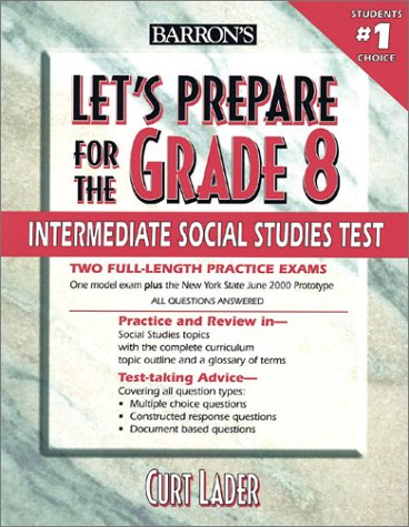 Imagen de archivo de Let's Prepare for the Grade 8 Intermediate Social Studies Test a la venta por Better World Books