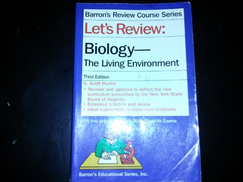 Stock image for Let's Review Biology : The Living Environment for sale by Better World Books: West