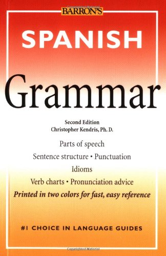 Stock image for Spanish Grammar for sale by Better World Books