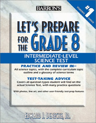 Beispielbild fr Let's Prepare for the Grade 8 Intermediate-Level Science Test zum Verkauf von Better World Books