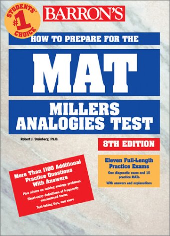 9780764116681: How to Prepare for the MAT (BARRON'S HOW TO PREPARE FOR THE MAT MILLER ANALOGIES TEST)