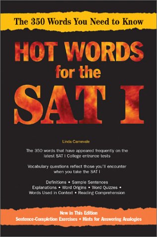 Imagen de archivo de Hot Words for the Sat I a la venta por Wonder Book