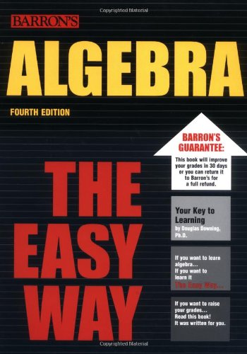 9780764119729: Algebra the Easy Way (Easy Way S.)