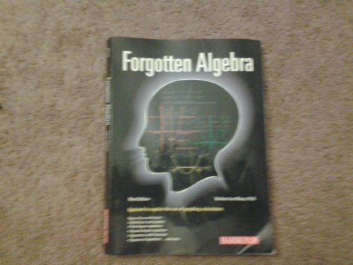 Beispielbild fr Forgotten Algebra zum Verkauf von SecondSale