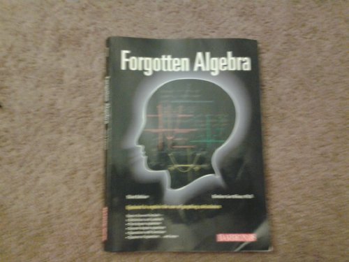 9780764120084: Forgotten Algebra: A Self-Teaching Refresher Course (And the Optional Use of the Graphing Calculator)