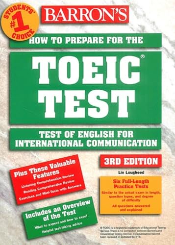 9780764120497: How to prepare for the TOEIC Test of English for International Communication