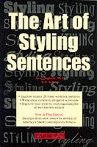 9780764121814: The Art of Styling Sentences