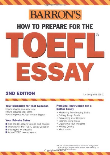 Beispielbild fr How to Prepare for the TOEFL Essay (Barron's How to Prepare for the Computer-Based Toefl Essay) zum Verkauf von SecondSale