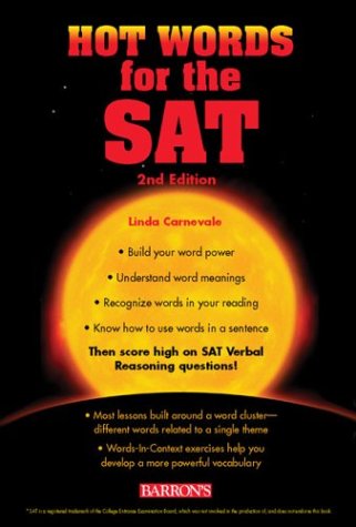 Imagen de archivo de Hot Words for the SAT a la venta por Firefly Bookstore