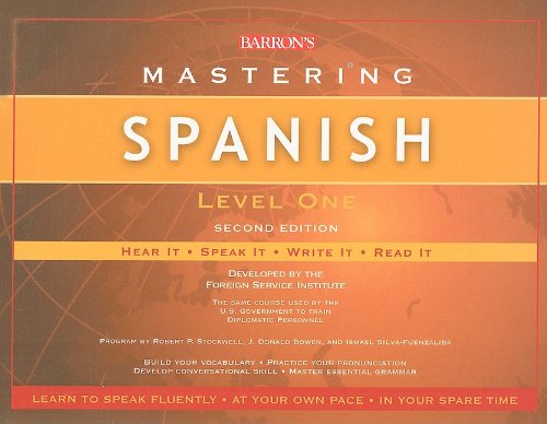 Stock image for Mastering Spanish : Hear It, Speak It, Write It, Read It for sale by Better World Books