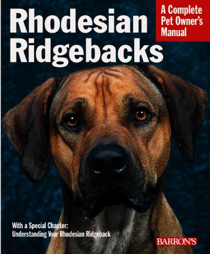 Imagen de stock para Pet Manual: Rhodesian Ridgebacks (A Complete Pet Owner's Manual)