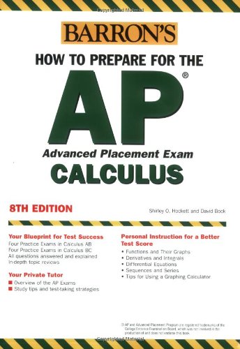 Stock image for How to Prepare for the AP Calculus Exam for sale by Better World Books