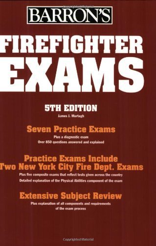 Imagen de archivo de Firefighter Exams a la venta por Better World Books