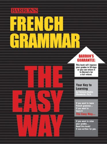 Beispielbild fr French Grammar the Easy Way zum Verkauf von Better World Books