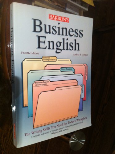 Beispielbild fr Business English : A Complete Guide to Developing an Effective Business Writing Style zum Verkauf von Better World Books