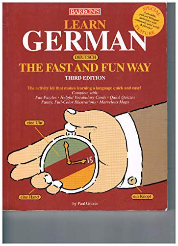 9780764125409: Learn German the Fast and Fun Way (Fast and Fun Way Series) (English and German Edition)