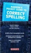 Imagen de archivo de Barron's Pocket Guide to Correct Spelling a la venta por ThriftBooks-Dallas