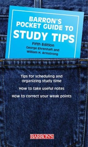 Beispielbild fr Pocket Guide to Study Tips (Barron's Pocket Guides) zum Verkauf von SecondSale
