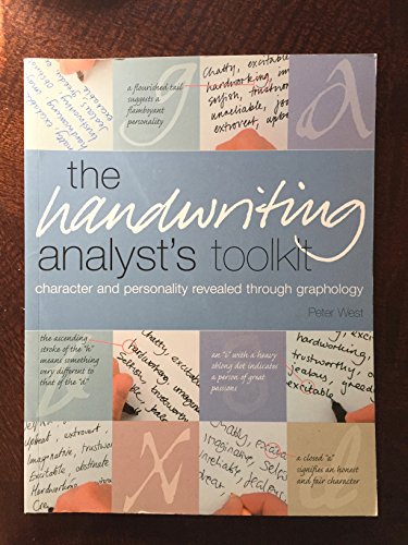 Beispielbild fr Handwriting Analyst's Toolkit : Character and Personality Revealed Through Graphology zum Verkauf von Better World Books