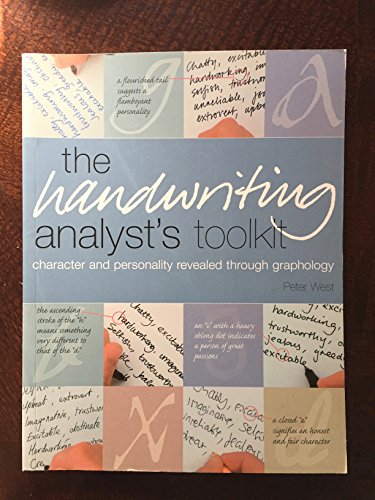Imagen de archivo de The Handwriting Analyst's Toolkit: Character and Personality Revealed Through Graphology a la venta por SecondSale