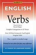 English Verbs (Barron's Verb Series) (9780764128301) by Hopper, Vincent F.