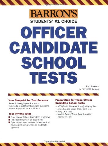 9780764128936: Barron's Officer Candidate School Test: How To Prepare For The Officer Candidate School Test
