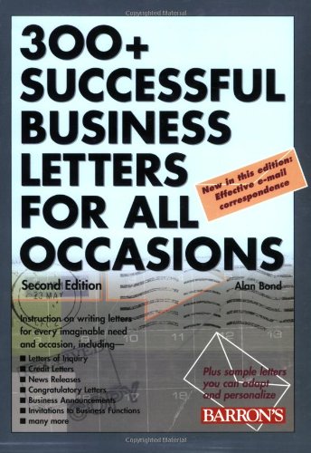 9780764128974: 300+ Successful Business Letters For All Occasions