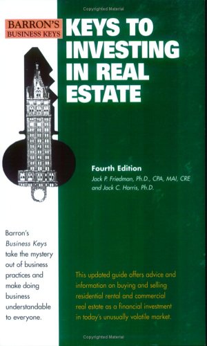 Beispielbild fr Keys to Investing in Real Estate (Barron's Business Keys) zum Verkauf von HPB-Diamond