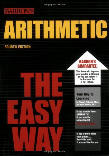 Stock image for Arithmetic the Easy Way (Barron's Easy Series) for sale by ZBK Books