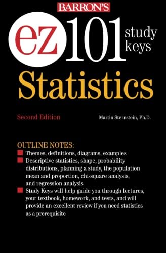 Beispielbild fr EZ-101 Statistics (EZ-101 Study Keys) zum Verkauf von Wonder Book