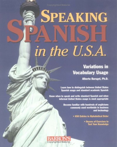 Stock image for Speaking Spanish in the U. S. A : Variations in Vocabulary Usage for sale by Better World Books