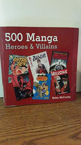 500 Manga Heroes & Villains (9780764132018) by McCarthy, Helen