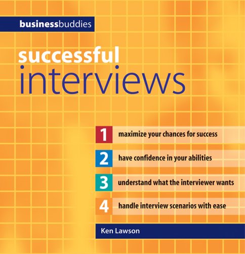 Stock image for Successful Interviews (Barron's Business Success Series) for sale by SecondSale