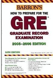 9780764132704: How to prepare for the GRE Graduate Record Examination (BARRON'S HOW TO PREPARE FOR THE GRE: GRADUATE RECORD EXAMINATION (BOOK ONLY))