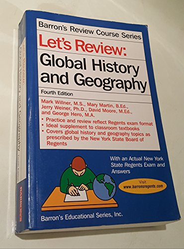 Beispielbild fr Let's Review Global History and Geography zum Verkauf von Better World Books