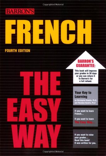 Beispielbild fr Barron's French the Easy Way (Barron's Easy Way) (English and Spanish Edition) zum Verkauf von Books of the Smoky Mountains