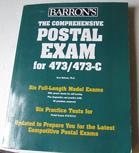 Beispielbild fr Comprehensive Postal Exam For 473/473-C zum Verkauf von Better World Books