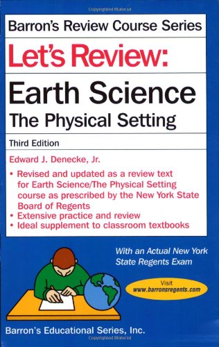 Beispielbild fr Let's review. Earth science-- the physical setting zum Verkauf von Robinson Street Books, IOBA