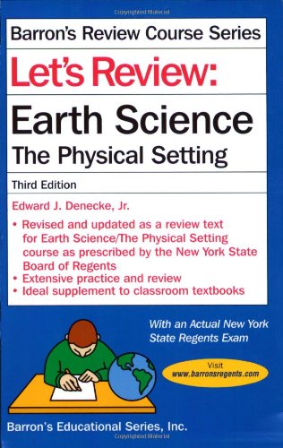 Imagen de archivo de Let's Review: Earth Science a la venta por Better World Books