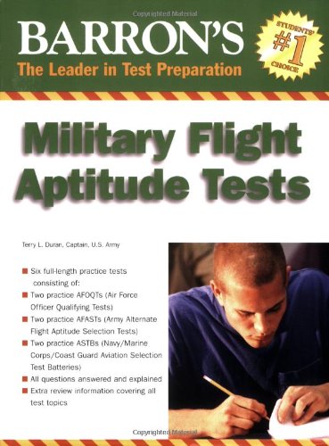 Stock image for Barron's Military Flight Aptitude Tests for sale by HPB Inc.