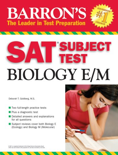 Beispielbild fr Barron's Sat Subject Test Biology E/M (BARRON'S HOW TO PREPARE FOR THE SAT II BIOLOGY E/M) zum Verkauf von Gulf Coast Books