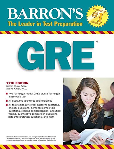 Stock image for Barron&#39;s GRE 2008 (BARRON&#39;S HOW TO PREPARE FOR THE GRE: GRADUATE RECORD EXAMINATION (BOOK ONLY)) for sale by Wrigley Books