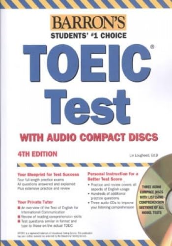 Imagen de archivo de Barron's TOEIC: Test of English for International Communication a la venta por GF Books, Inc.