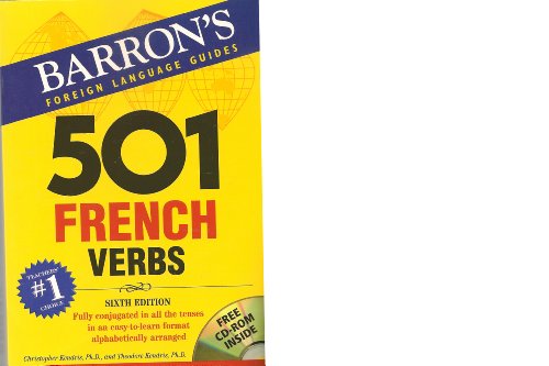 Beispielbild fr 501 French Verbs : Fully Conjugated in All the Tenses in a New, Easy-To-Learn Format, Alphabetically Arranged zum Verkauf von Better World Books