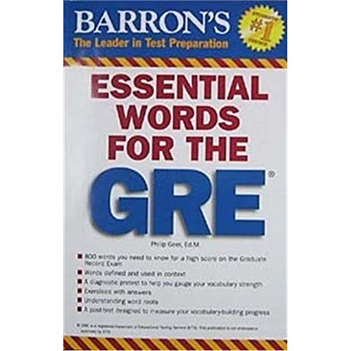 Stock image for Essential Words for the GRE (Barron&#39;s Essential Words for the GRE) for sale by Wrigley Books