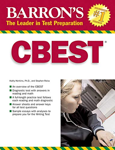 Beispielbild fr CBEST: California Basic Educational Skills Test (Barrons Test Prep CA) zum Verkauf von suffolkbooks