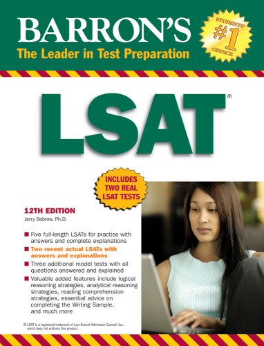 Stock image for Barron's LSAT (Barron's Lsat Law School Admission Test (Book Only)) for sale by The Maryland Book Bank