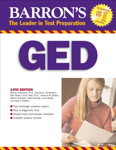 9780764136412: Barron's GED (Barron's How to Prepare for the Ged High School Equivalency Exam (Book Only))